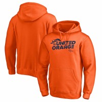 Denver Broncos Men's Fanatics Branded Orange ReUnited In Orange Pullover Hoodie
