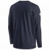 Denver Broncos Men's Nike Navy Sideline Lockup Performance Long Sleeve T-Shirt