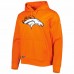 Denver Broncos Men's New Era Orange Combine Authentic Stadium Pullover Hoodie