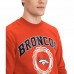 Denver Broncos Men's Tommy Hilfiger Orange Ronald Crew Sweatshirt