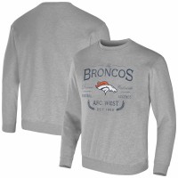 Denver Broncos Men's NFL x Darius Rucker Collection by Fanatics Heather Gray Pullover Sweatshirt