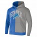 Detroit Lions Men's NFL x Staple Blue Split Logo Pullover Hoodie