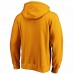 Green Bay Packers Men's Fanatics Branded Gold Primary Logo Fitted Pullover Hoodie