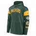 Green Bay Packers Men's Nike Green Sideline Athletic Arch Jersey Performance Pullover Hoodie