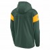 Green Bay Packers Men's Nike Green Sideline Athletic Arch Jersey Performance Pullover Hoodie