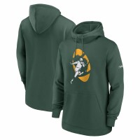 Green Bay Packers Men's Nike Green Classic Pullover Hoodie