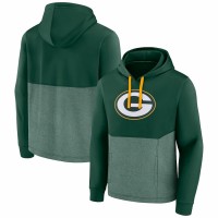 Green Bay Packers Men's Fanatics Branded Green Winter Camp Pullover Hoodie