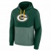 Green Bay Packers Men's Fanatics Branded Green Winter Camp Pullover Hoodie
