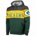 Green Bay Packers Men's Starter Green/Heather Charcoal Extreme Pullover Hoodie