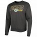 Green Bay Packers Men's '47 Charcoal Locked In Headline Pullover Sweatshirt