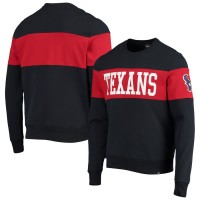 Houston Texans Men's '47 Navy Interstate Throwback Pullover Sweatshirt