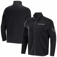 Houston Texans Men's NFL x Darius Rucker Collection by Fanatics Black Polar Fleece Full-Zip Jacket