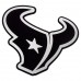 Houston Texans Men's Antigua Charcoal Metallic Logo Generation Quarter-Zip Pullover Top