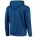 Indianapolis Colts Men's New Era Royal Combine Authentic Hard Hash Pullover Hoodie
