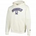 Indianapolis Colts Men's New Era Cream Sideline Chrome Pullover Hoodie