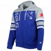 Indianapolis Colts Men's Starter Royal Extreme Vintage Logos Full-Zip Jacket