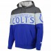 Indianapolis Colts Men's Starter Royal/Heather Charcoal Extreme Pullover Hoodie