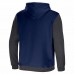 Indianapolis Colts Men's NFL x Darius Rucker Collection by Fanatics Navy/Heather Charcoal Colorblock Pullover Hoodie