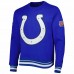 Indianapolis Colts Men's Pro Standard Royal Mash Up Pullover Sweatshirt