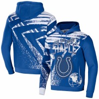 Indianapolis Colts Men's NFL x Staple Blue All Over Print Pullover Hoodie