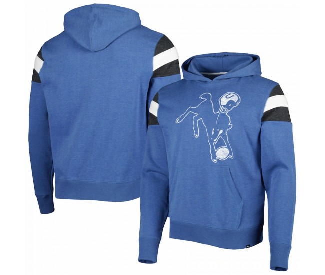 Indianapolis Colts Men's '47 Royal Legacy Premier Nico Pullover Hoodie