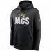 Jacksonville Jaguars Men's Nike Black Team Impact Club Pullover Hoodie