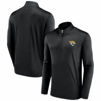 Jacksonville Jaguars Men's Fanatics Branded Black Underdog Quarter-Zip Jacket