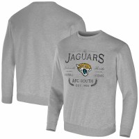 Jacksonville Jaguars Men's NFL x Darius Rucker Collection by Fanatics Heather Gray Pullover Sweatshirt