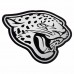 Jacksonville Jaguars Men's Antigua Charcoal Metallic Logo Victory Pullover Hoodie