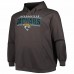 Jacksonville Jaguars Men's Charcoal Big & Tall Logo Pullover Hoodie