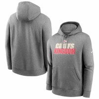 Kansas City Chiefs Men's Nike Heathered Charcoal Fan Gear Local Club Pullover Hoodie
