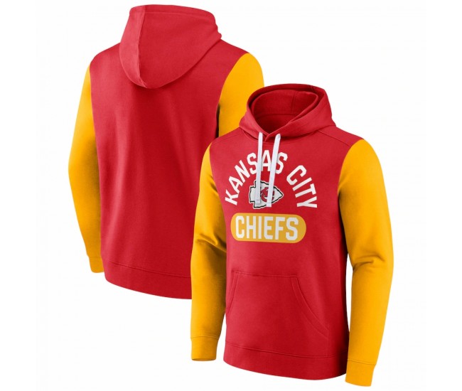 Kansas City Chiefs Men's Fanatics Branded Red Extra Point Pullover Hoodie