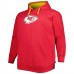 Kansas City Chiefs Men's Red Big & Tall Logo Pullover Hoodie
