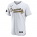 Atlanta Braves Men's Nike White 2022 MLB All-Star Game Authentic Custom Jersey