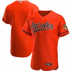 Baltimore Orioles Men's Nike Orange Alternate Authentic Team Jersey