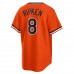 Baltimore Orioles Cal Ripken Jr. Men's Nike Orange Alternate Cooperstown Collection Player Jersey