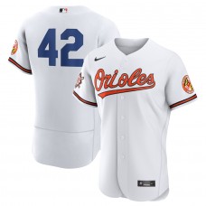 Baltimore Orioles Jackie Robinson Men's Nike White Authentic Player Jersey