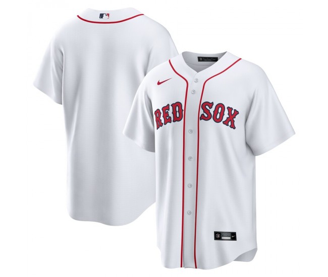 Boston Red Sox Men's Nike White Home Blank Replica Jersey