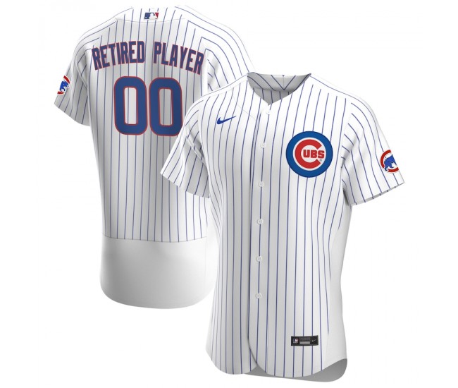 Chicago Cubs Men's Nike White Home Pick-A-Player Retired Roster Authentic Jersey