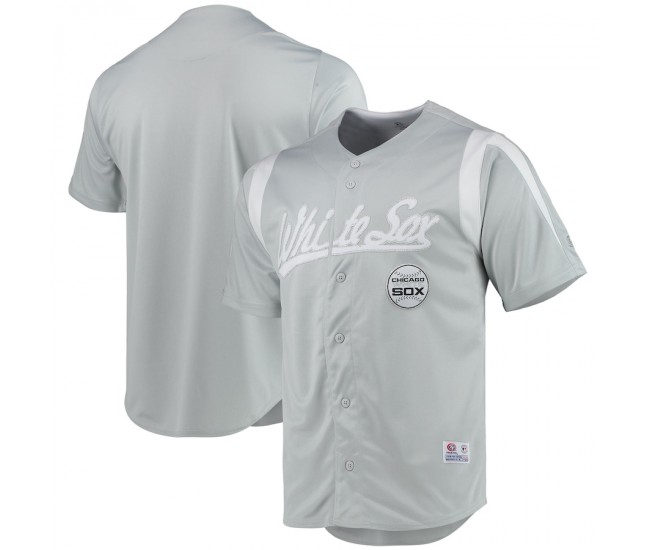 Men's Chicago White Sox Stitches Gray Chase Jersey