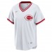 Cincinnati Reds Men's Nike White Home Cooperstown Collection Team Jersey