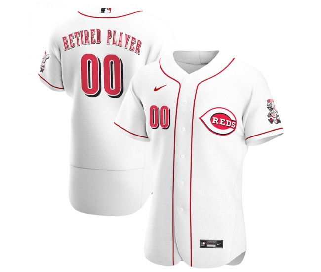 Cincinnati Reds Men's Nike White Home Pick-A-Player Retired Roster Authentic Jersey