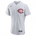 Cincinnati Reds Men's Nike White 2022 MLB at Field of Dreams Game Authentic Team Jersey