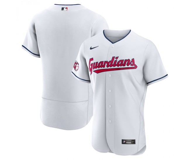 Cleveland Guardians Men's Nike White Home Authentic Team Jersey