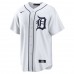 Detroit Tigers Men's Nike White Home Replica Team Jersey