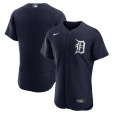 Detroit Tigers Men's Nike Navy Alternate Logo Authentic Team Jersey