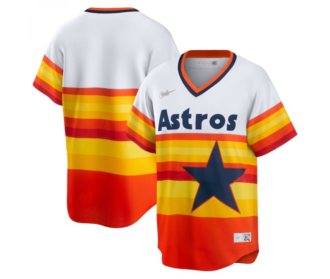 Houston Astros Men's Nike White Home Cooperstown Collection Team Jersey