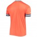 Men's Houston Astros Stitches Orange/Navy Cooperstown Collection V-Neck Team Color Jersey