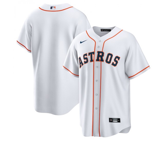 Houston Astros Men's Nike White Home Blank Replica Jersey