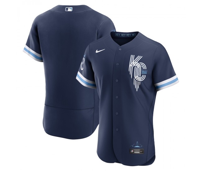 Kansas City Royals Men's Nike Navy 2022 City Connect Authentic Jersey
